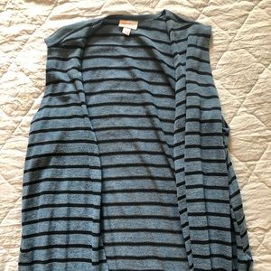 LulaRoe long vest size Large